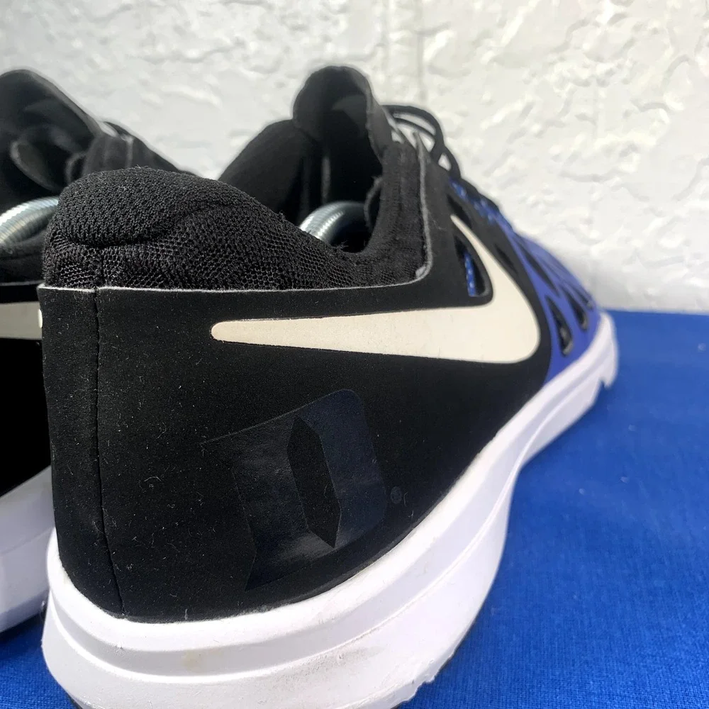 Nike Train Speed 4 Duke Blue Devils Mens 14 Black Blue Sneakers 844102-410